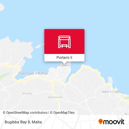 Mappa Bugibba Bay 8