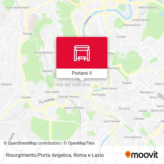Mappa Risorgimento/Porta Angelica