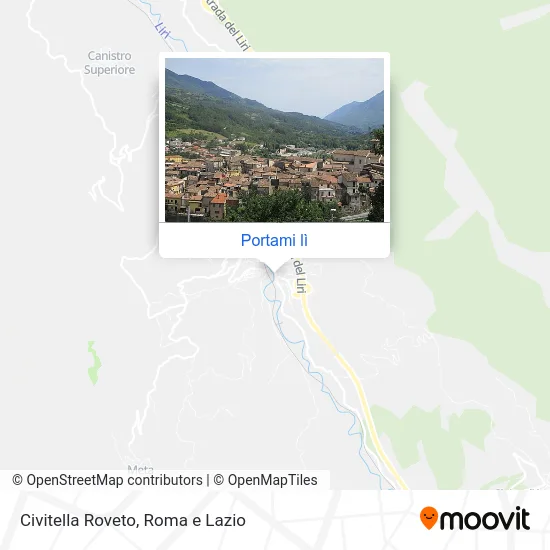 Mappa Civitella Roveto