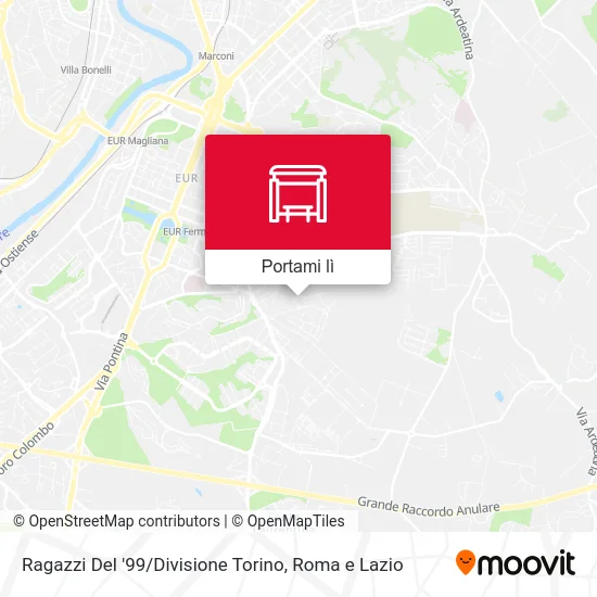 Mappa Ragazzi Del '99 / Divisione Torino