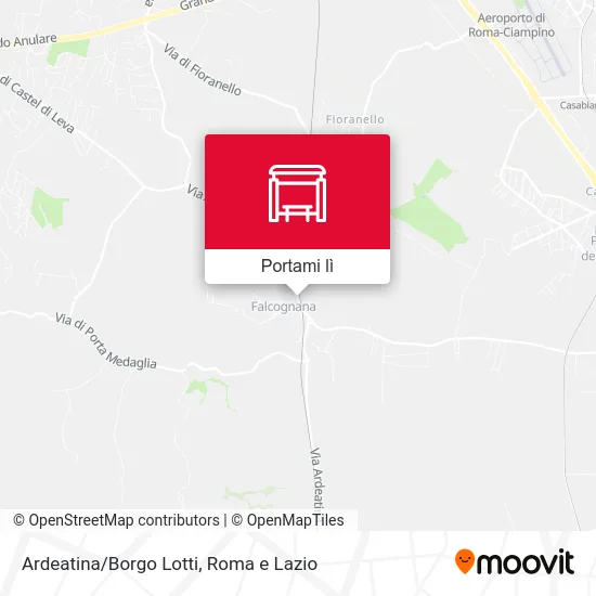Mappa Ardeatina/Borgo Lotti