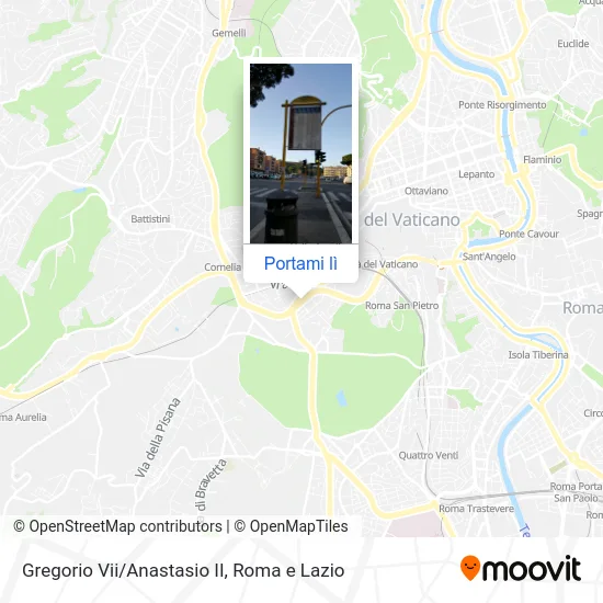 Mappa Gregorio Vii/Anastasio II