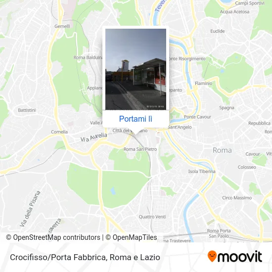 Mappa Crocifisso/Porta Fabbrica