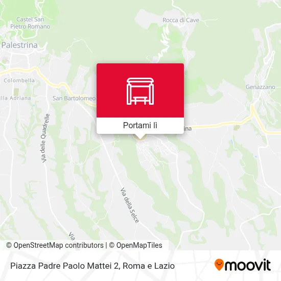 Mappa Piazza Padre Paolo Mattei 2