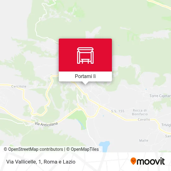Mappa Via Vallicelle, 1