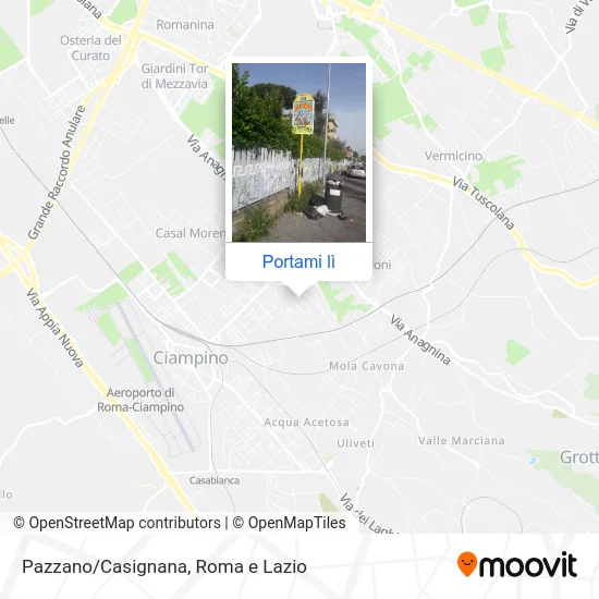 Mappa Pazzano/Casignana