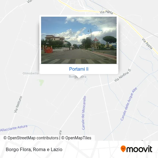 Mappa Borgo Flora