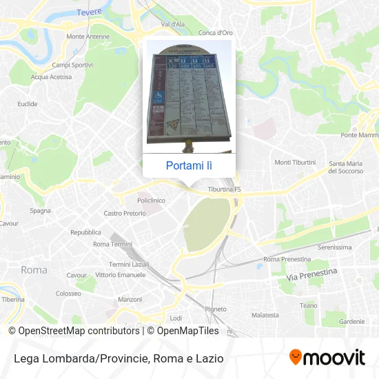 Mappa Lega Lombarda/Provincie