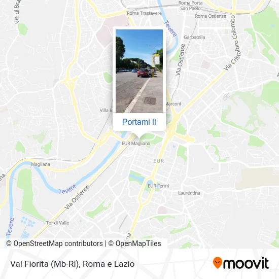 Mappa Val Fiorita (Mb-Rl)