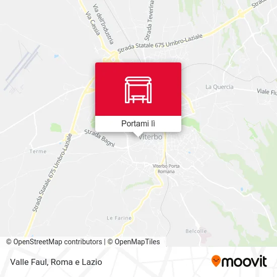 Mappa Valle Faul