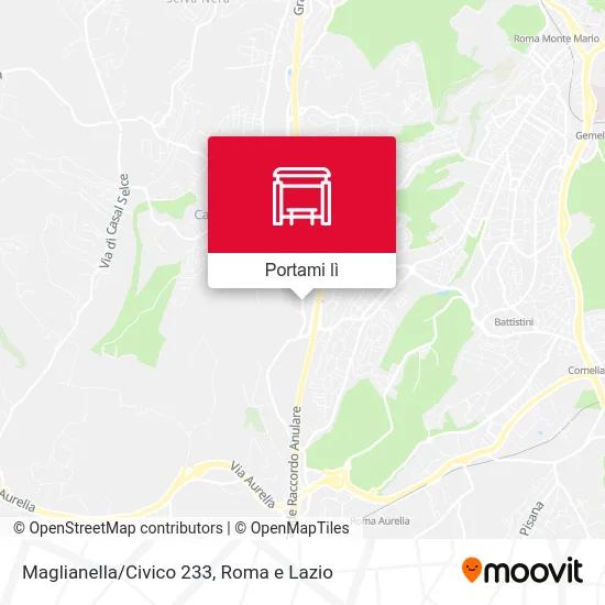 Mappa Maglianella/Civico 233