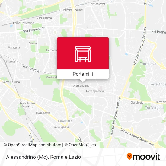 Mappa Alessandrino (Mc)