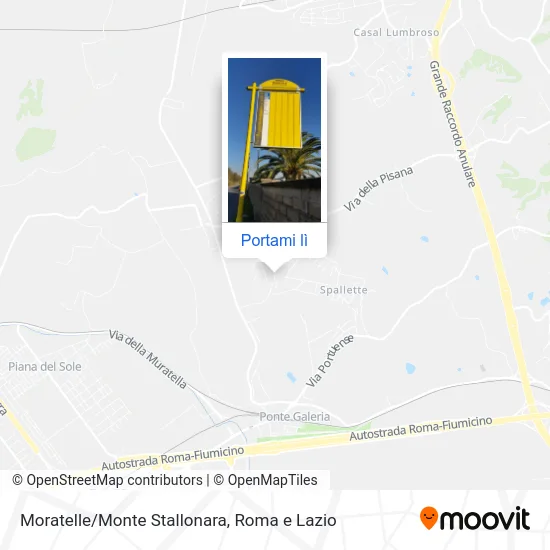 Mappa Moratelle/Monte Stallonara