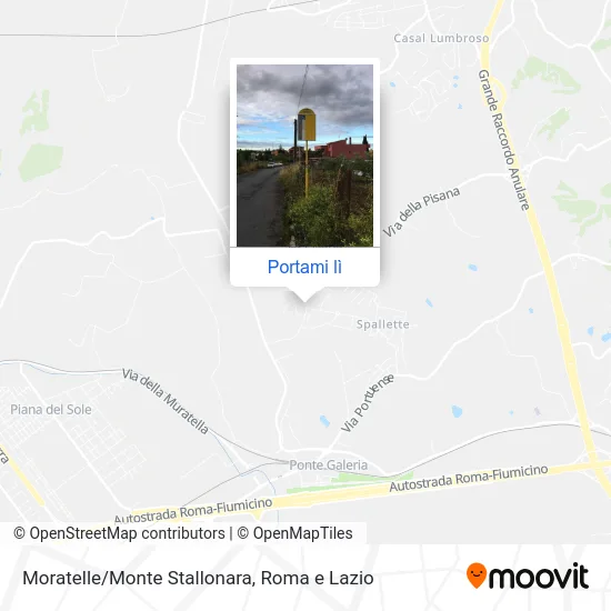 Mappa Moratelle/Monte Stallonara