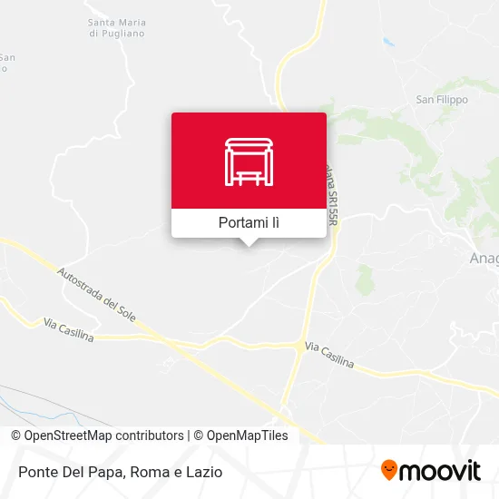 Mappa Ponte Del Papa