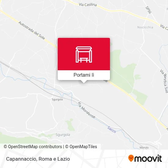 Mappa Capannaccio