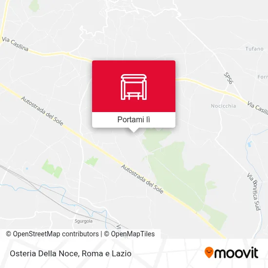 Mappa Osteria Della Noce