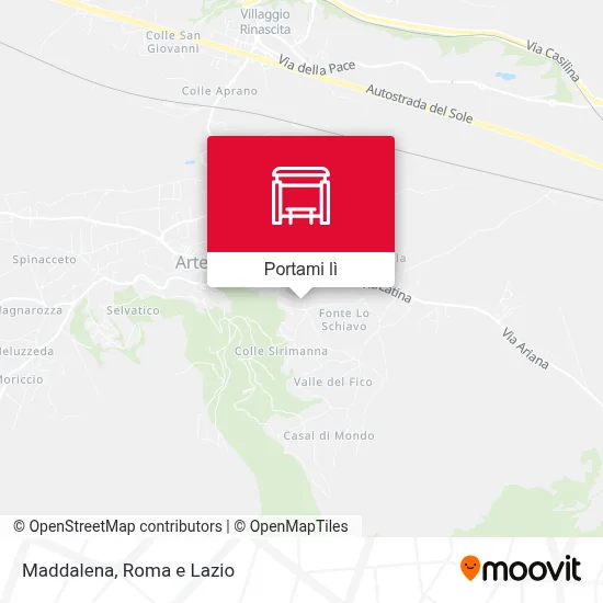 Mappa Maddalena