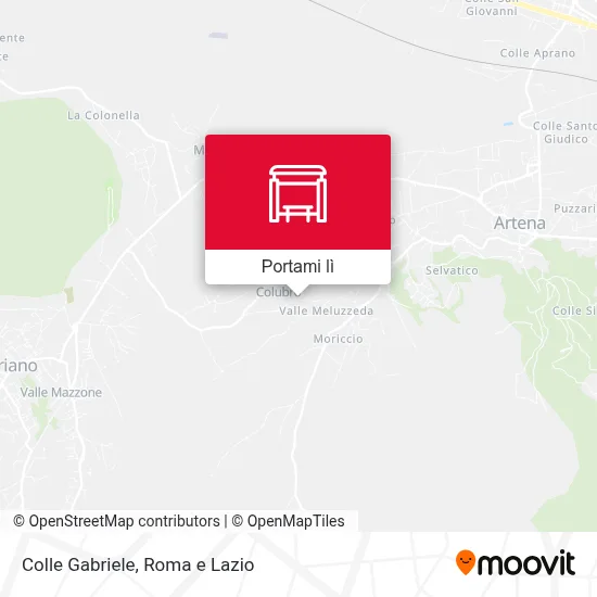 Mappa Colle Gabriele