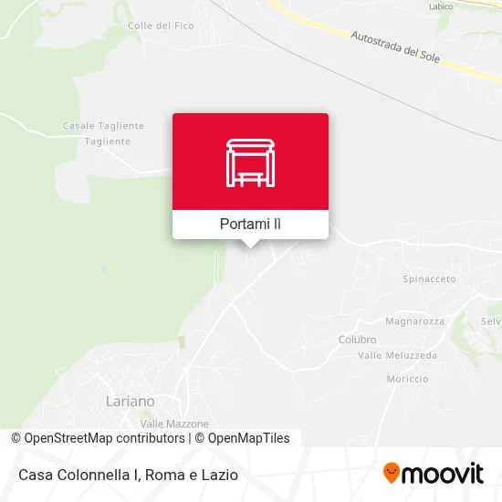 Mappa Casa Colonnella I