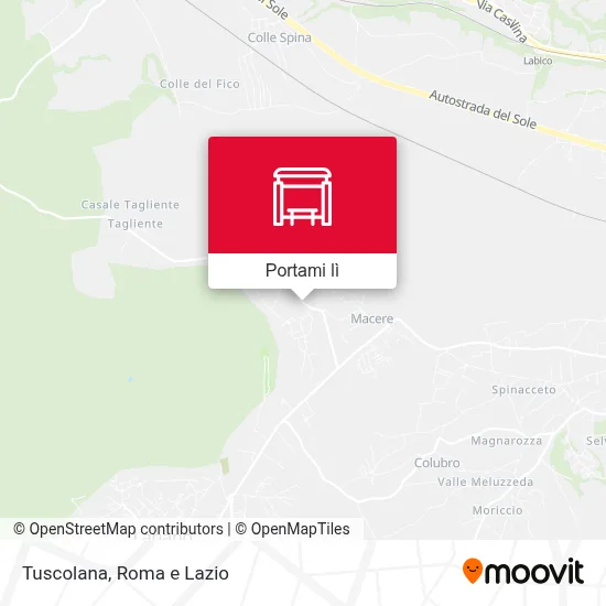 Mappa Tuscolana