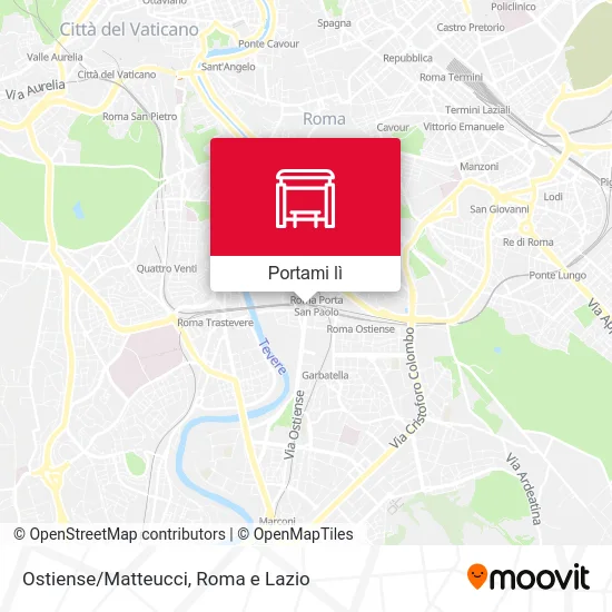 Mappa Ostiense/Matteucci