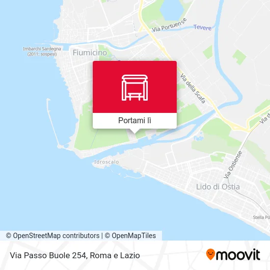 Mappa Via Passo Buole 254