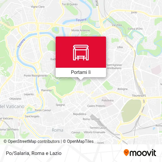 Mappa Po/Salaria
