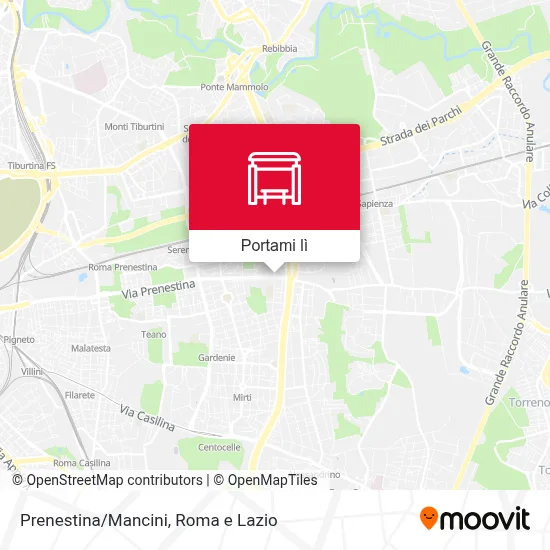 Mappa Prenestina/Mancini