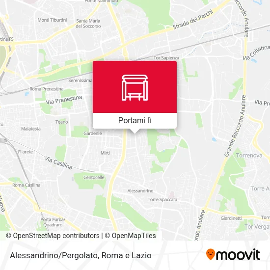 Mappa Alessandrino/Pergolato