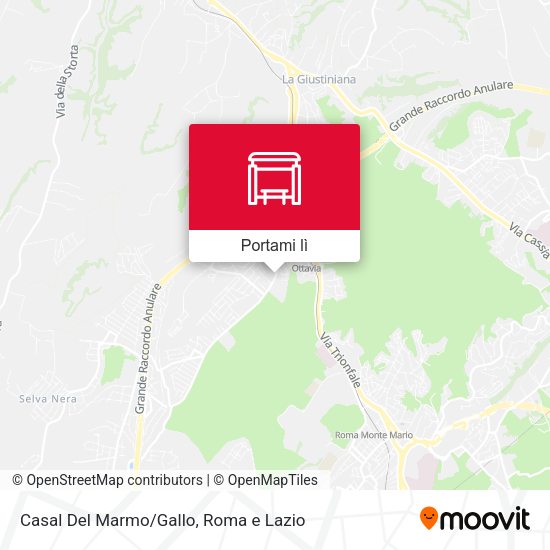 Mappa Casal Del Marmo/Gallo