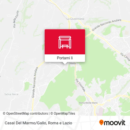 Mappa Casal Del Marmo/Gallo