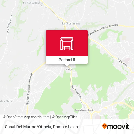 Mappa Casal Del Marmo/Ottavia
