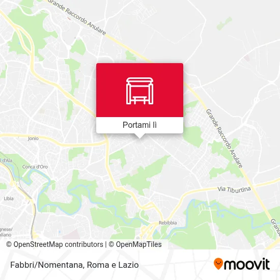 Mappa Fabbri/Nomentana