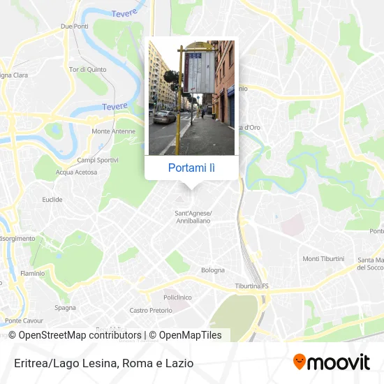 Mappa Eritrea/Lago Lesina