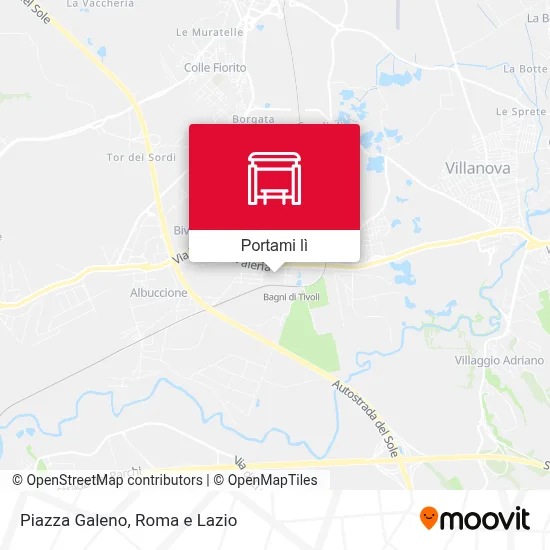 Mappa Piazza Galeno