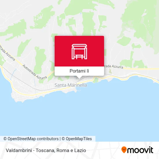 Mappa Valdambrini - Toscana