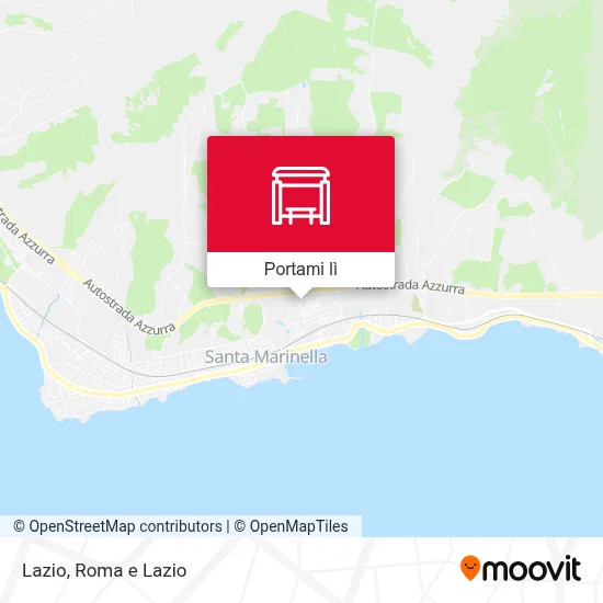 Mappa Lazio