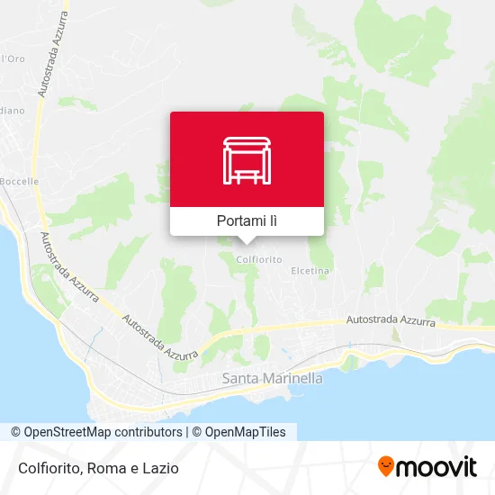 Mappa Colfiorito