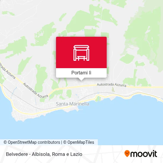 Mappa Belvedere - Albisola