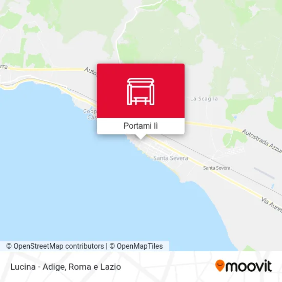 Mappa Lucina - Adige