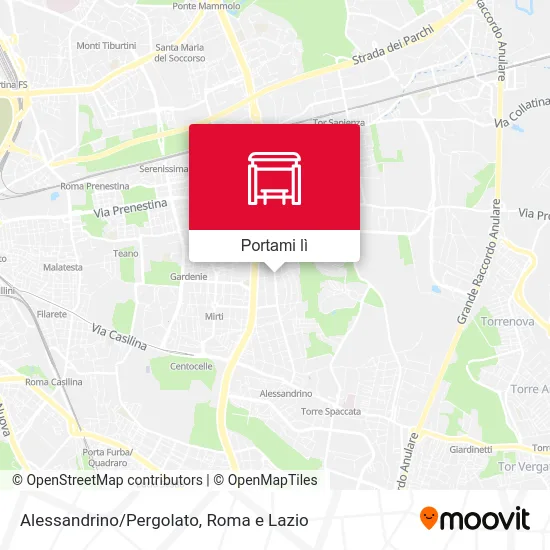 Mappa Alessandrino/Pergolato