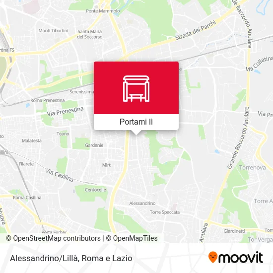 Mappa Alessandrino/Lillà