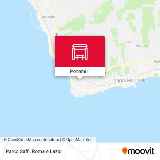 Mappa Parco Saffi