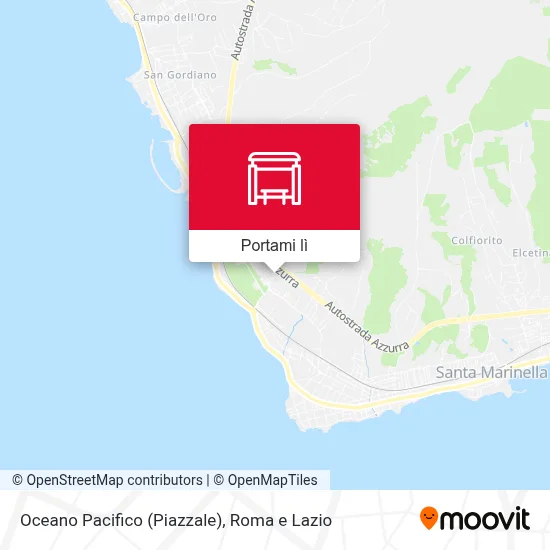 Mappa Oceano Pacifico (Piazzale)