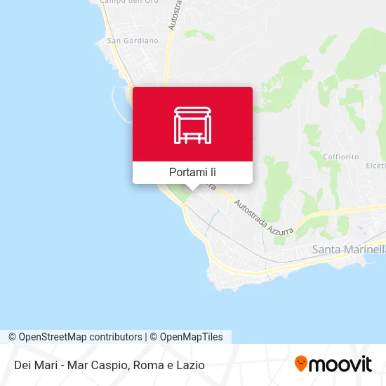 Mappa Dei Mari - Mar Caspio