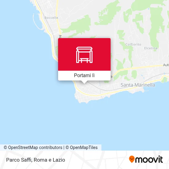 Mappa Parco Saffi