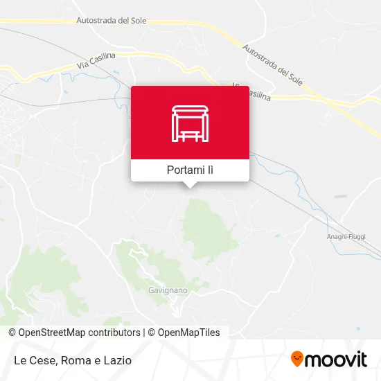 Mappa Le Cese