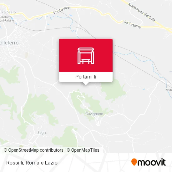 Mappa Rossilli