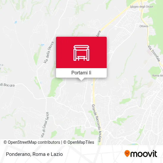 Mappa Ponderano